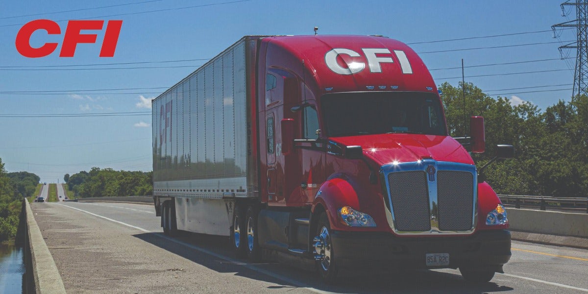 CFI is hiring professional over-the-road (OTR) CDL-A truck drivers!  Sign-on Bonus of $9,750 for Qualified Solo Drivers! Image