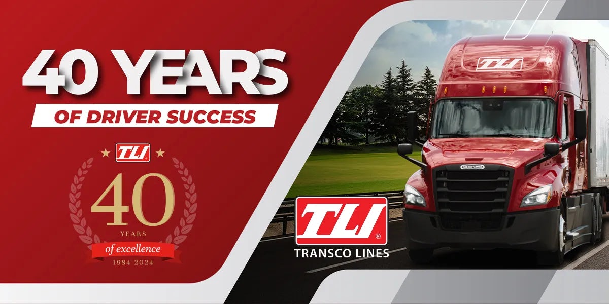 Transco Lines Is Hiring CDL A Drivers! Great Benefits and Bonuses!  Image